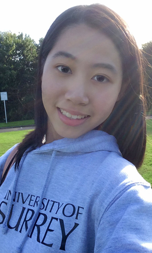 Xiyue Cai, MA Interpreting student at the University of Surrey