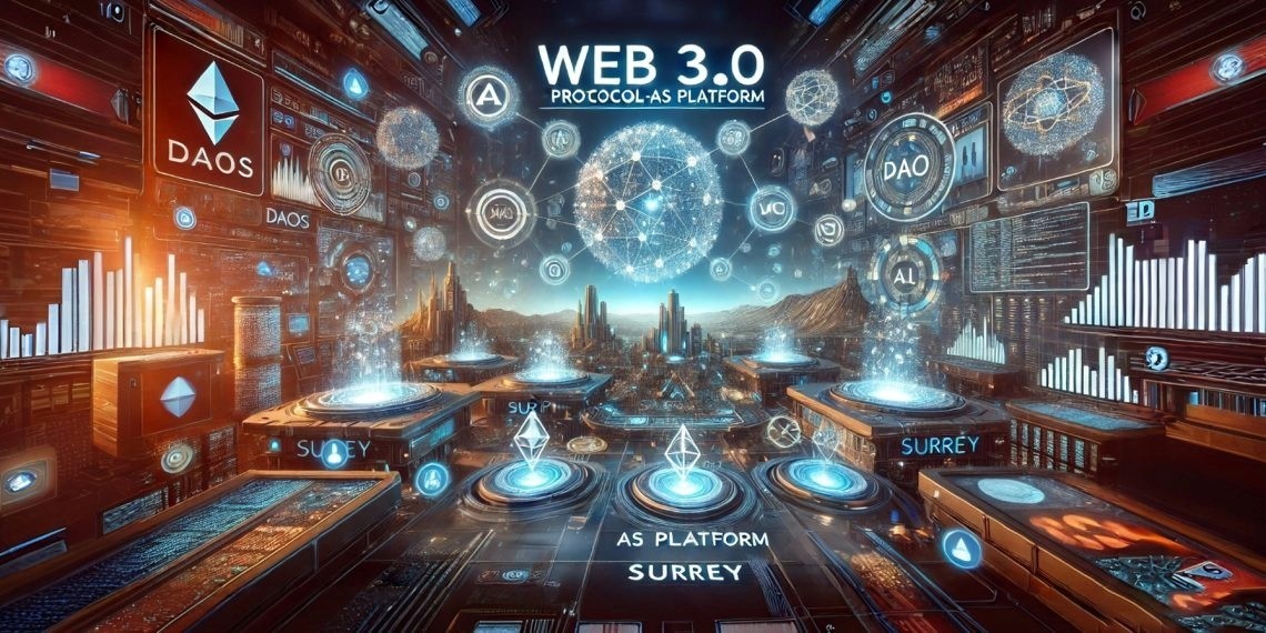  Web 3.0 Protocol-as-Platform: Vision and Framework for Decentralized Agentic Super Intelligence