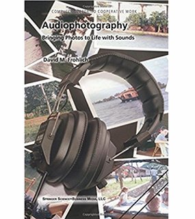 Headphones on top of photographs