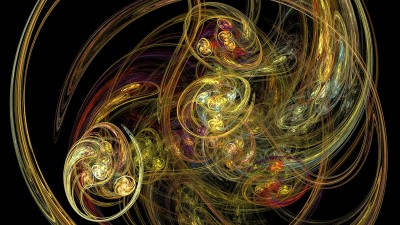 Twisting abstract image