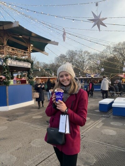 International Events Management student at Winter Wonderland