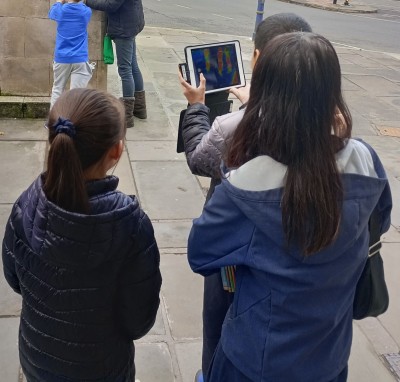 Children at climate science workshop at Zero Carbon Guildford