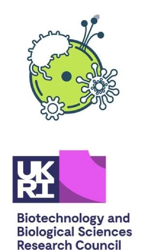 UKRI Biotechnology and Biological Sciences Research Council (BBRSC) and Wessex One Health Health logo 