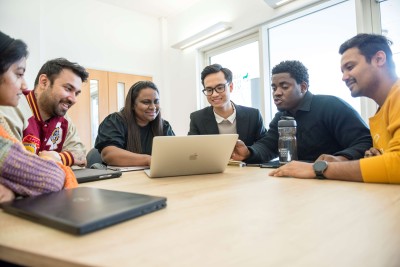 Group of University of Surrey MBA students