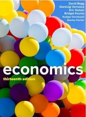 Cover of 13th edition of McGraw Hill Economics text book