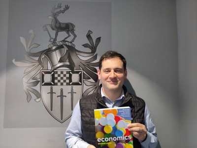 Dr Eric Golson at Economics book launch, March 2025