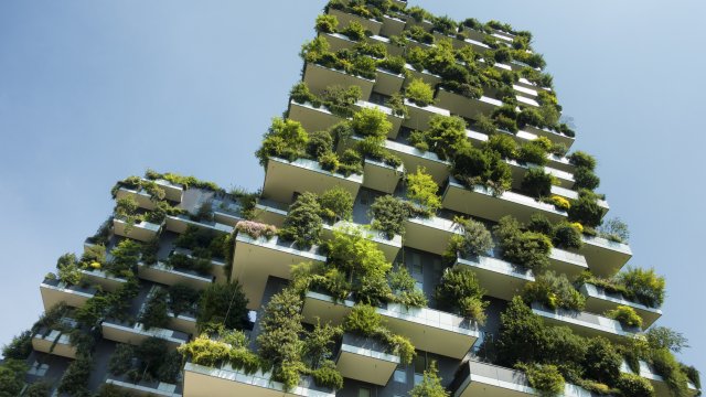 Image of an eco-friendly building