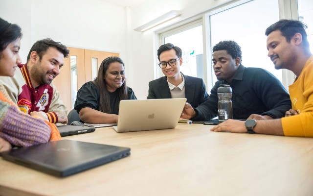 Group of University of Surrey MBA students