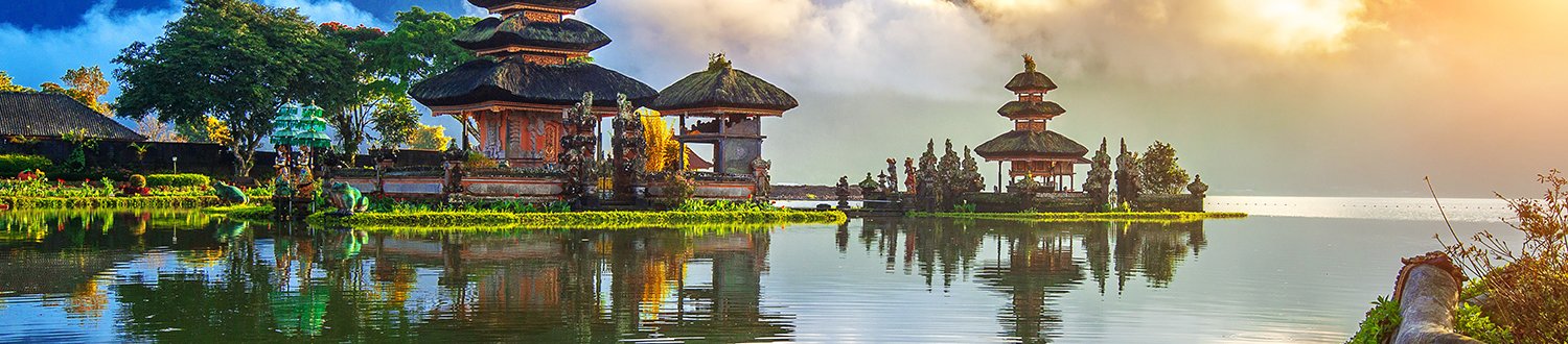 Traditional bali temple