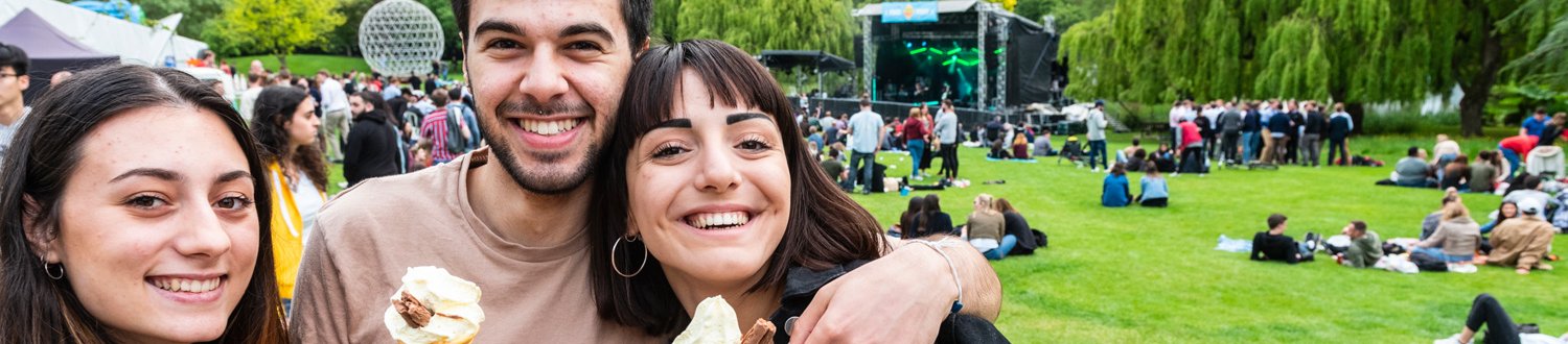 Students at Free Fest