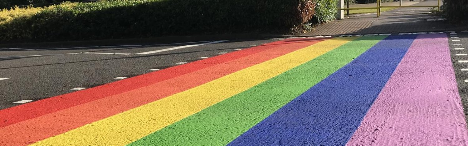 Rainbow crossing