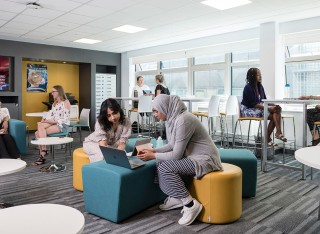 Students in common room