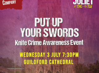Put up your swords poster