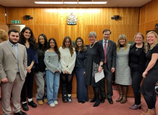 Launch of volunteer companion scheme by University of Surrey at Guildford Family Court, November 2024