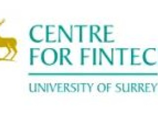 Logo for University of Surrey's Centre for FinTech