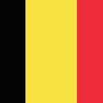 The Belgian flag