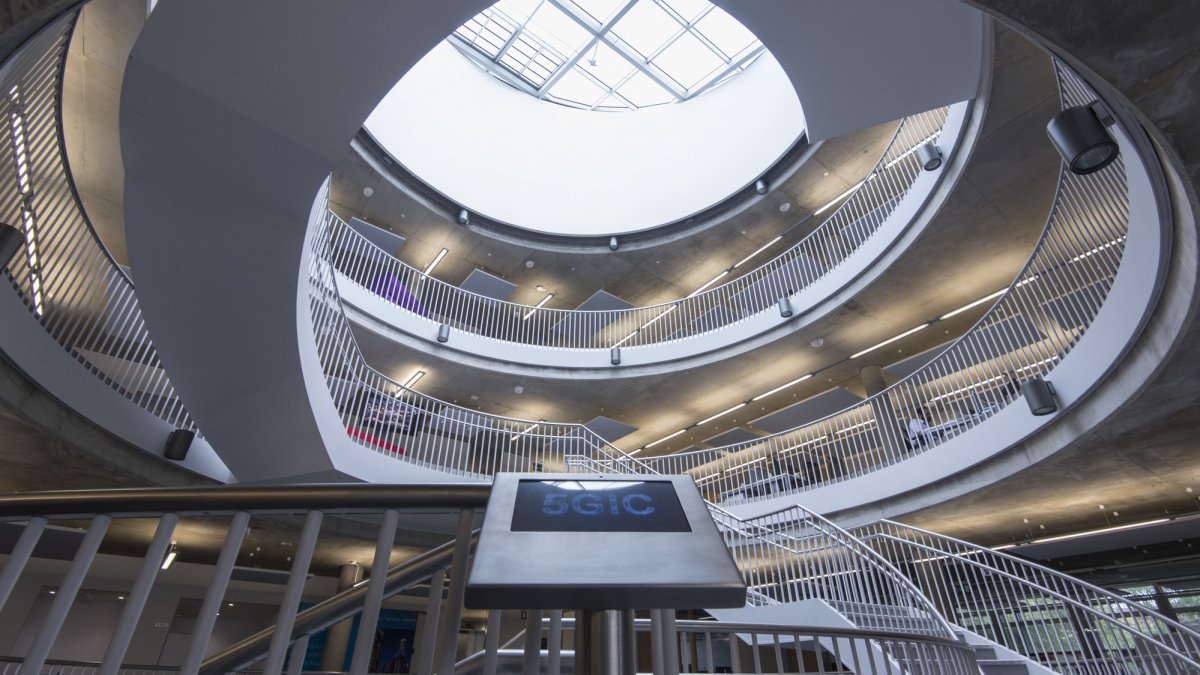 Interior of the 5gic building