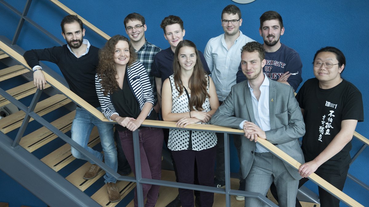 Cohort group of research engineers from 2014