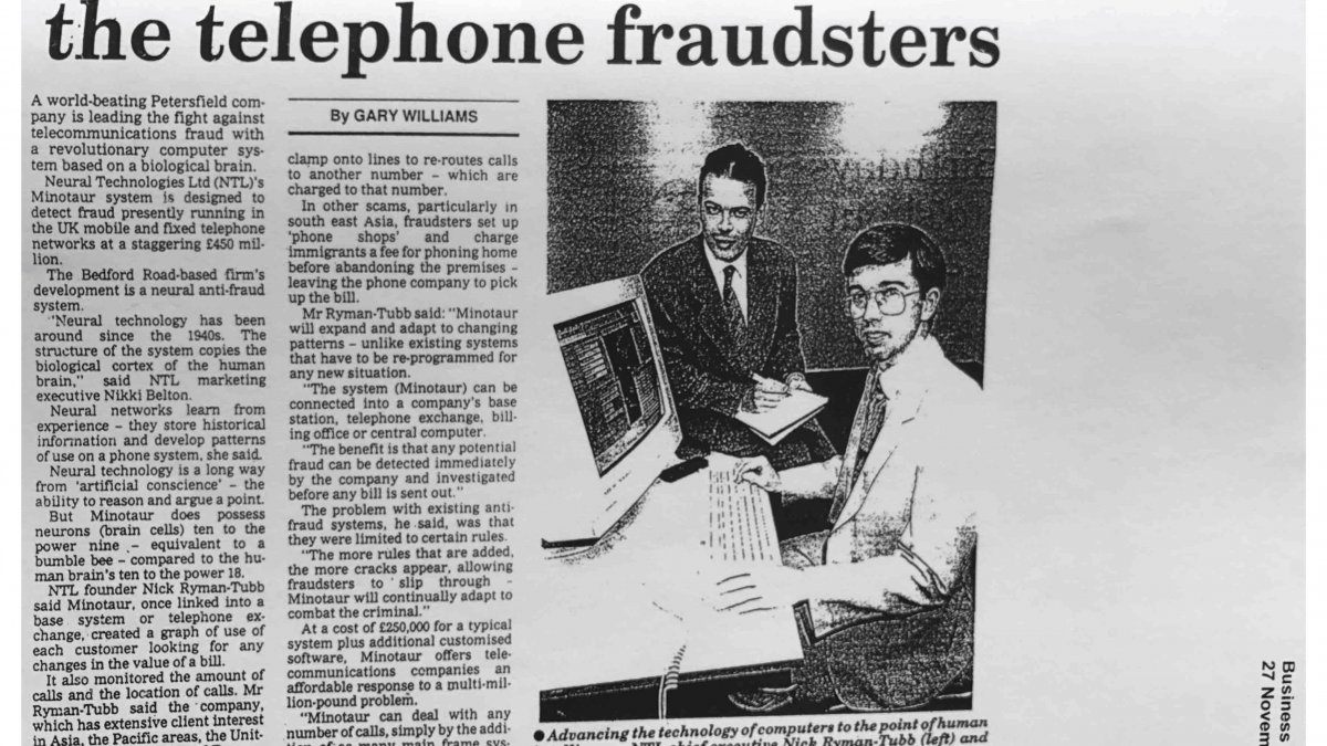 Firm's brain power beats the telephone fraudsters