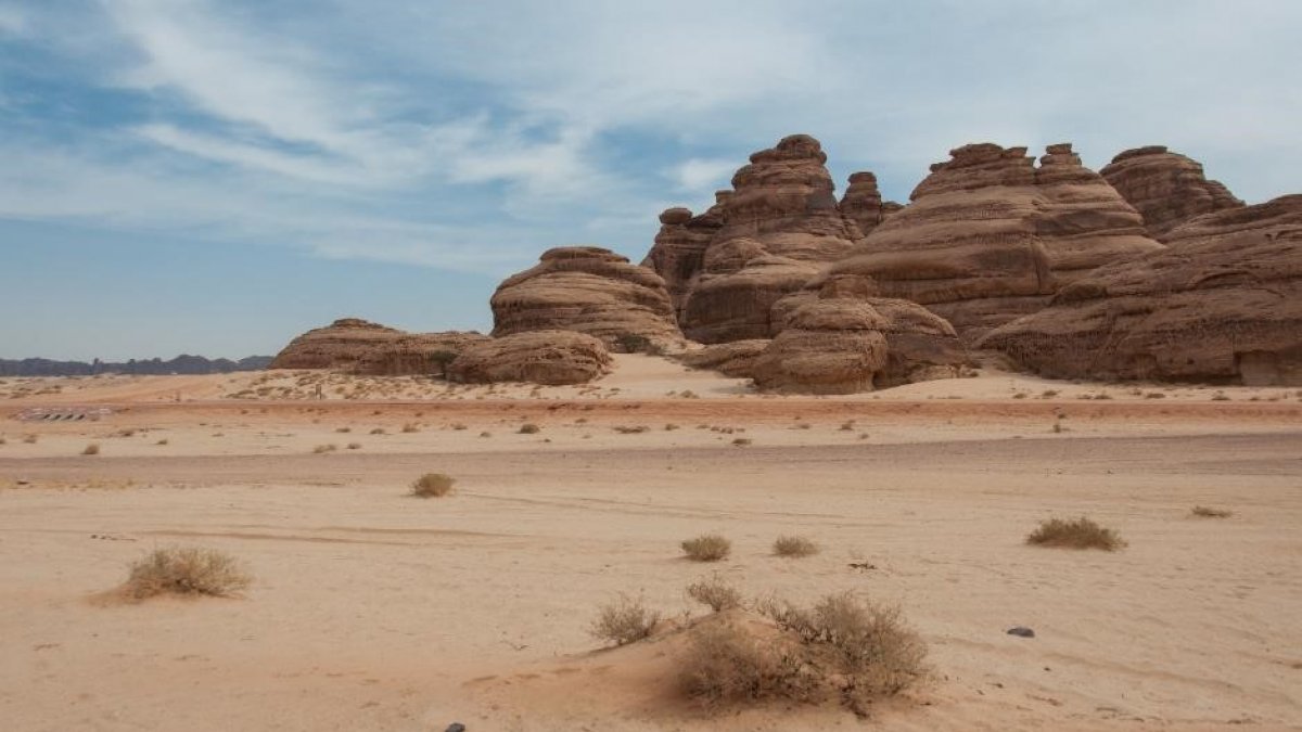 Rock formations in ALUla