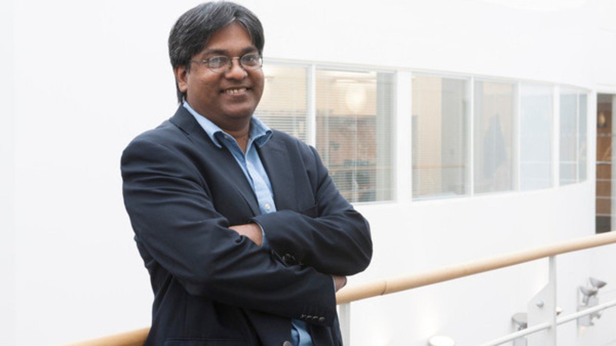 Professor Ravi Silva pictured at the University of Surrey