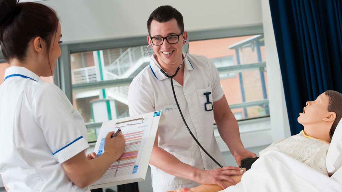 Simulated hospital gives nursing students a taste of real life