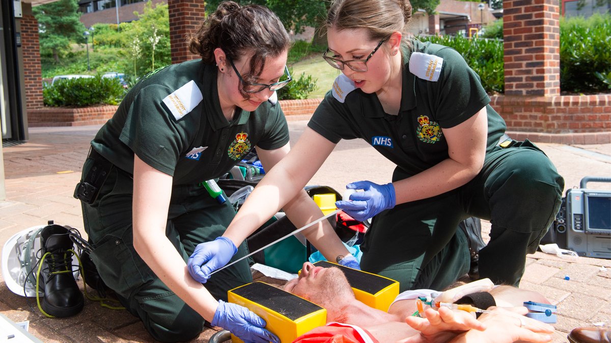 Paramedic Science Course Ranked Best In UK | University Of Surrey