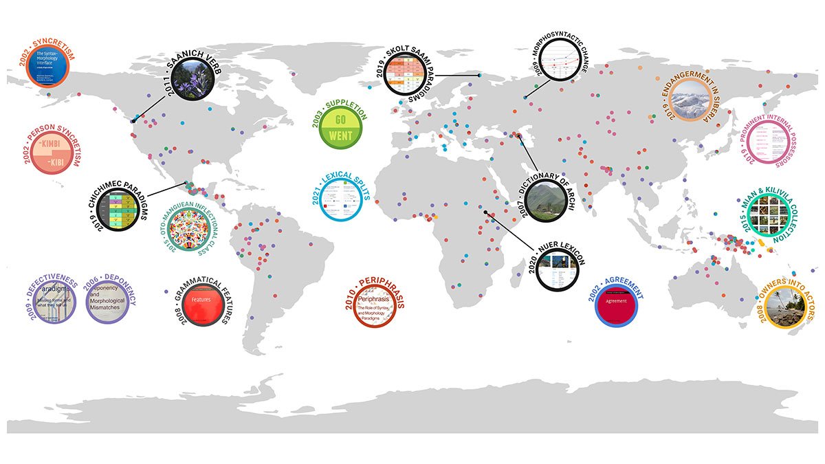 Poster map of database