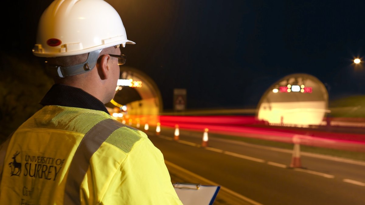 Engineer Hindhead tunnel