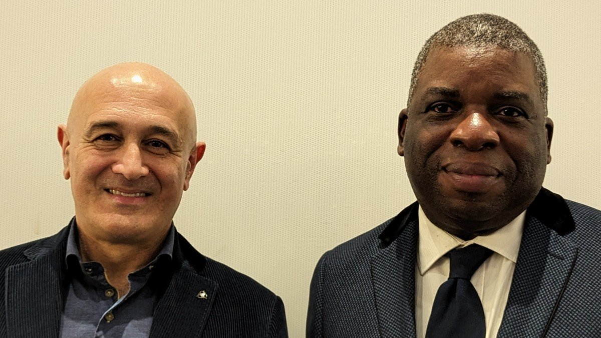 Jim Al-Khalili and Nira Chamberlain