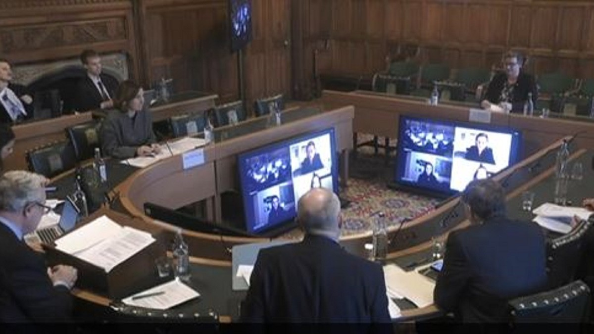 Image of UK parliament discussing Polar research