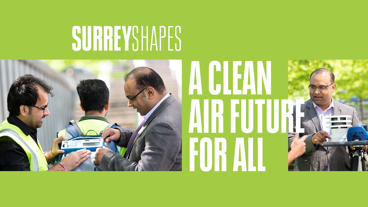 Surrey Shapes hero image of Professor Prashant Kumar