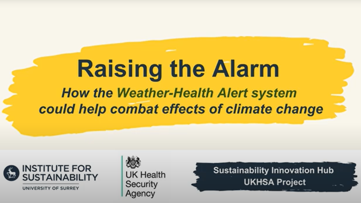 Raising the alarm: How a Weather-Health Alert system could help combat the effects of climate change