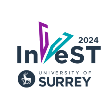 Invest 2024 at the University of Surrey logo