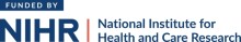 Funded by the National Institute for Health and Care Research (logo)
